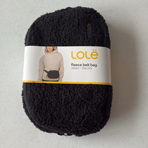 Lole Fleece Belt Bag - Unisex One Size NEW! - Picture 1 of 3